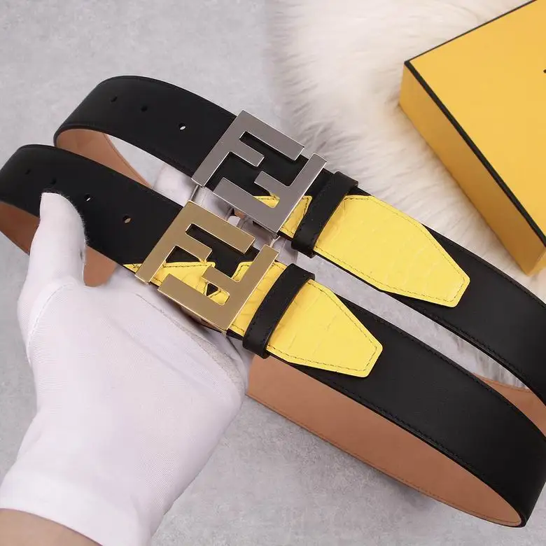 Fendi Belt 38mmX95-125cm 7D34